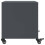 VidaXL vidaXL Bedside Cabinets Nightstand Bed Table Side Table 2 pcs Anthracite Steel 17