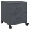 VidaXL vidaXL Bedside Cabinets Nightstand Bed Table Side Table 2 pcs Anthracite Steel 16