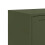 VidaXL vidaXL Sideboard Storage Cupboard Side Cabinet Highboard Olive Green Steel 10