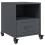 VidaXL vidaXL Bedside Cabinets Nightstand Bed Table Side Table 2 pcs Anthracite Steel 7