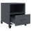 VidaXL vidaXL Bedside Cabinets Nightstand Bed Table Side Table 2 pcs Anthracite Steel 9