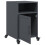 VidaXL vidaXL Bedside Cabinets Nightstand Bed Table Side Table 2 pcs Anthracite Steel 11