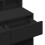 VidaXL (black) vidaXL Dressing Table with LED Cosmetic Table Vanity Makeup Table Smoked Oak 21