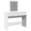 VidaXL (white) vidaXL Dressing Table with LED Cosmetic Table Vanity Makeup Table Smoked Oak 18