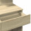 VidaXL (sonoma oak) vidaXL Dressing Table with LED Cosmetic Table Vanity Makeup Table Grey Sonoma 11