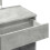 VidaXL (concrete grey) vidaXL Dressing Table with LED Cosmetic Table Vanity Makeup Table Smoked Oak 11