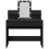 VidaXL (black) vidaXL Dressing Table with LED Cosmetic Table Vanity Makeup Table Grey Sonoma 15