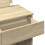 VidaXL (sonoma oak) vidaXL Dressing Table with LED Cosmetic Table Vanity Makeup Table Brown Oak 11