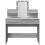 VidaXL (grey sonoma) vidaXL Dressing Table with LED Cosmetic Table Vanity Makeup Table Grey Sonoma 15