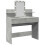 VidaXL (concrete grey) vidaXL Dressing Table with LED Cosmetic Table Vanity Makeup Table Grey Sonoma 12