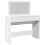 VidaXL (white) vidaXL Dressing Table with LED Cosmetic Table Vanity Makeup Table Brown Oak 12