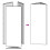 VidaXL vidaXL Garden Planters Flower Pot Planter 2 pcs Triangular Galvanized Steel 10