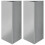 VidaXL vidaXL Garden Planters Flower Pot Planter 2 pcs Triangular Galvanized Steel 2