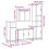 VidaXL vidaXL 4-tlg. Badmöbel-Set Räuchereiche Holzwerkstoff 14