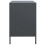 VidaXL (anthracite) vidaXL Sideboard Cabinet Storage Cupboard Highboard Cold-rolled Steel 11