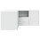 VidaXL (white) vidaXL Corner Cabinet Corner Shelf Unit Bookcase Engineered Wood 10