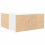 VidaXL (white) vidaXL Corner Cabinet Corner Shelf Unit Bookcase Engineered Wood 11
