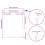 VidaXL vidaXL Roller Blind Blackout White 105x175 cm Fabric Width 100.7 cm Polyester 14