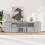 VidaXL (concrete grey) vidaXL Corner Cabinet Corner Shelf Unit Bookcase Engineered Wood 3