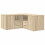 VidaXL (sonoma oak) vidaXL Corner Cabinet Corner Shelf Unit Bookcase Engineered Wood 5