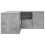 VidaXL (concrete grey) vidaXL Corner Cabinet Corner Shelf Unit Bookcase Engineered Wood 10