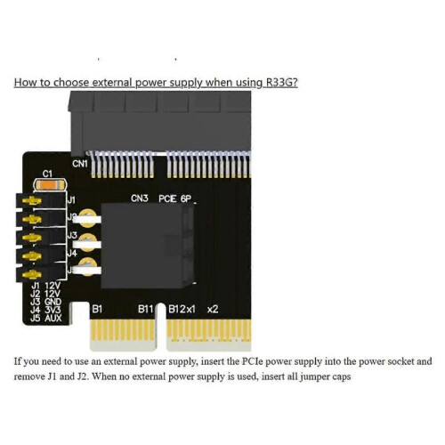 PCI-E X16 Half Height to Full Height Extension Riser Card PCIe 5.0 X16 Test Adapter Protector Card 2