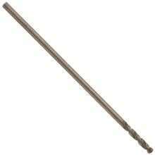 3780 6 Cobalt Steel Aircraft Maintenance Drill Bit, Short Flute, 6' Overall Length, Uncoated