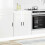 VidaXL vidaXL Kitchen Base Cabinet Porto High Gloss White Engineered Wood 4