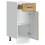 VidaXL vidaXL Kitchen Base Cabinet Porto Artisan Oak Engineered Wood 9