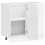 VidaXL vidaXL Kitchen Base Cabinet Porto High Gloss White Engineered Wood 5