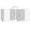 VidaXL vidaXL Kitchen Base Cabinet Porto Concrete Grey Engineered Wood 8