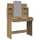 VidaXL (artisan oak) vidaXL Dressing Table with LED Lights Cosmetic Table Makeup Desk 5