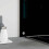 VidaXL (black, 80 x 40 cm) vidaXL Kitchen Backsplash Wall Tile Panel Kitchen Back Wall Tempered Glass 3