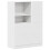 VidaXL (white) vidaXL Kitchen Cabinet Set 2 Piece Storage Cabinet Cupboard Engineered Wood 4