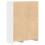 VidaXL (white) vidaXL Kitchen Cabinet Set 2 Piece Storage Cabinet Cupboard Engineered Wood 9