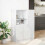 VidaXL (white) vidaXL Kitchen Cabinet Set 2 Piece Storage Cabinet Cupboard Engineered Wood 5