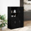 VidaXL vidaXL 2 Piece Kitchen Cabinet Set Black Engineered Wood kitchen unit set 4