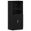 VidaXL (black) vidaXL Kitchen Cabinet Set 3 Piece Storage Cabinet Cupboard Engineered Wood 7