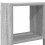 VidaXL (grey sonoma) vidaXL Wall Cube Shelf Floating Storage Shelf 12 Compartments Engineered Wood 9