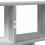VidaXL (grey sonoma) vidaXL Wall Cube Shelf 12 Compartments Storage Floating Shelf Engineered Wood 8