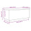 VidaXL (90 cm) vidaXL Coffee Table with LED Lights Hallway End Table Side Tea Sofa Table 4