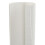 VidaXL vidaXL Gartenzaun Doppelseitig Weiß 1,8x5 m PVC 6