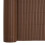 VidaXL vidaXL Gartenzaun Doppelseitig Braun 1,8x5 m PVC 8