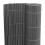 VidaXL vidaXL Gartenzaun Doppelseitig Grau 1,8x3 m PVC 5