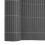 VidaXL vidaXL Gartenzaun Doppelseitig Grau 1,8x3 m PVC 7