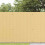 VidaXL vidaXL Gartenzaun Doppelseitig Gelb 1,8x5 m PVC 3