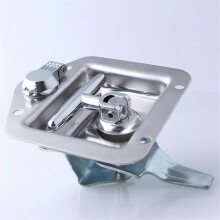 RV Lock Caravan Door Handle Lock Cabin Panel Lock Double Insurance Anti-Theft Portable for RV Carav