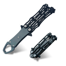 Fish Gripper for Fishing  Saltwater Fish Grabber Tool, Aluminium Stowaway Fish Holder for Caught Fish Lip Grips Gift for Angler