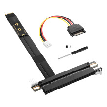 M.2 NGFF NVMe Key M to PCIe 3.0 X16 Extender Cable M.2 to PCI-E 3.0 X16 Female Riser Cable for M2 2230 2242 2260 2280 20CM