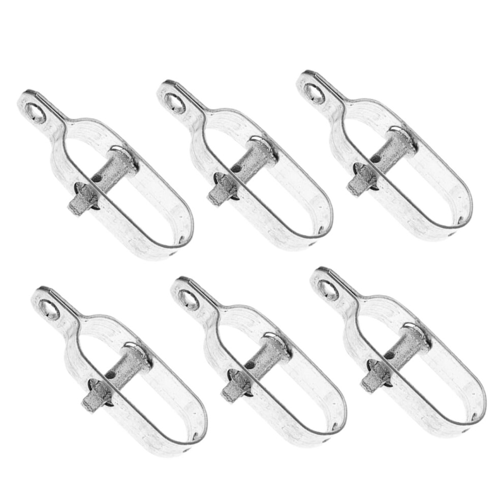 Garden Wire Tensioner 6Pcs Metal Cable Tightener High Impact Resistance For Wire Rope Tensioning 820064743657